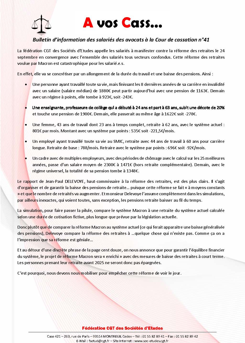 A vos Cass… n°41