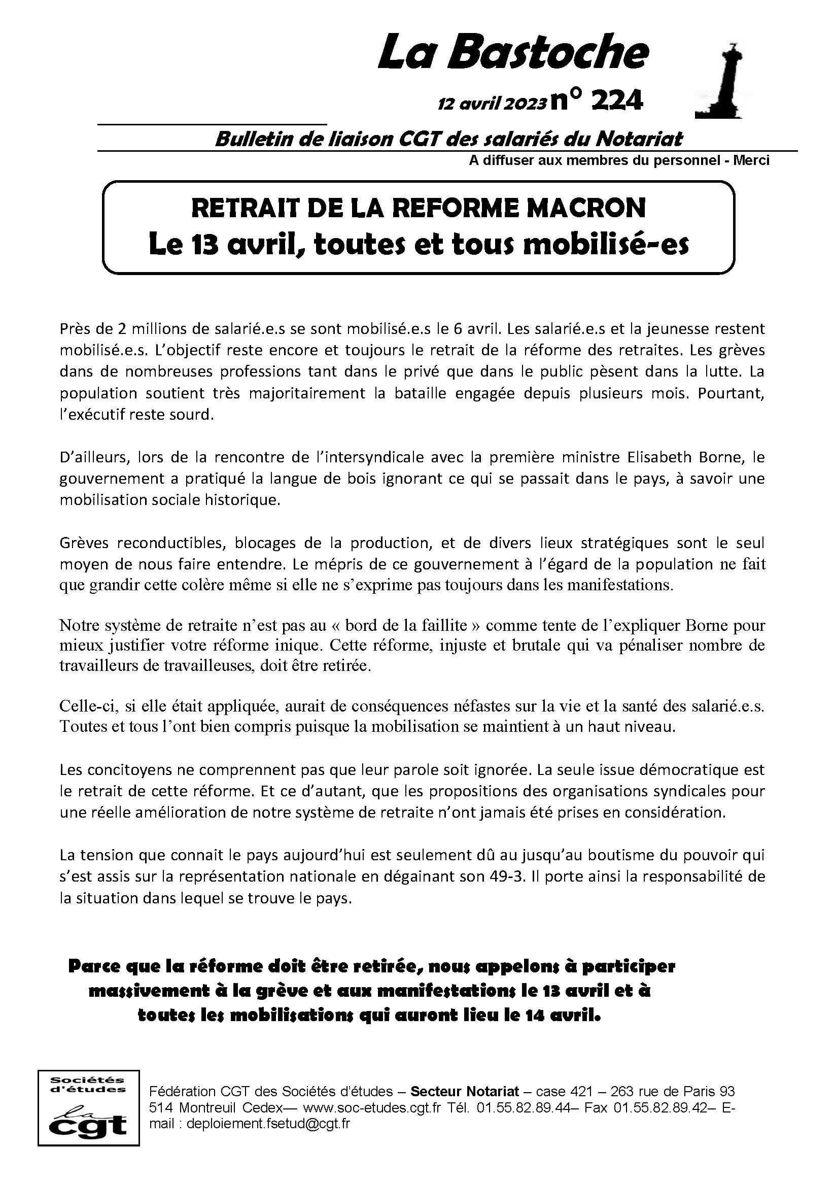 La Bastoche N°224